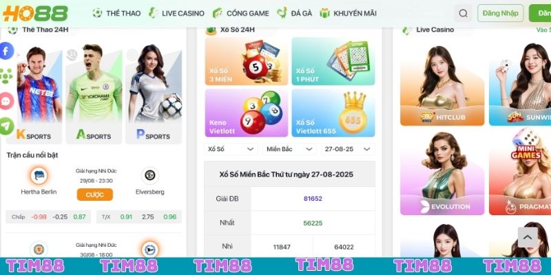 Nhà cái HO88 mang đến trải nghiệm mượt mà