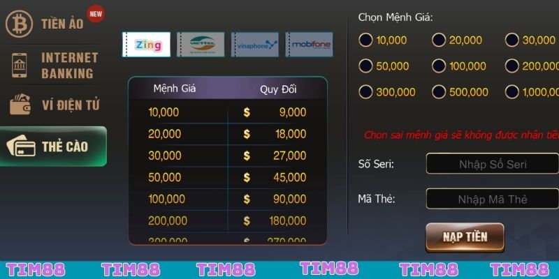 Cách thức nạp rút nhanh chóng của B52 Club