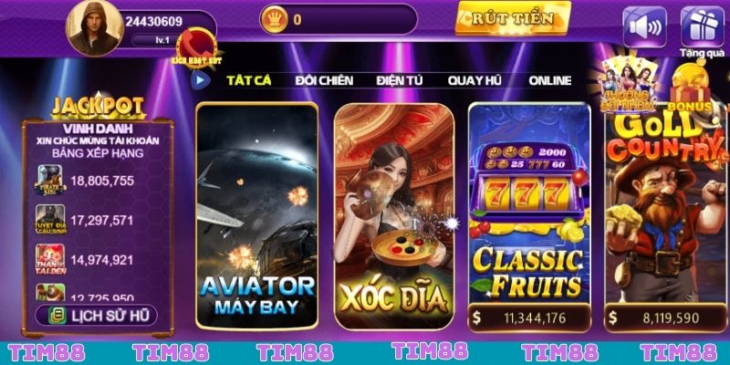 Kho game cực chất khi tham gia vào Bossfun